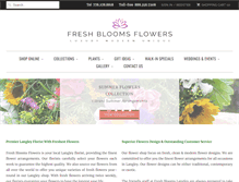 Tablet Screenshot of freshblooms.ca